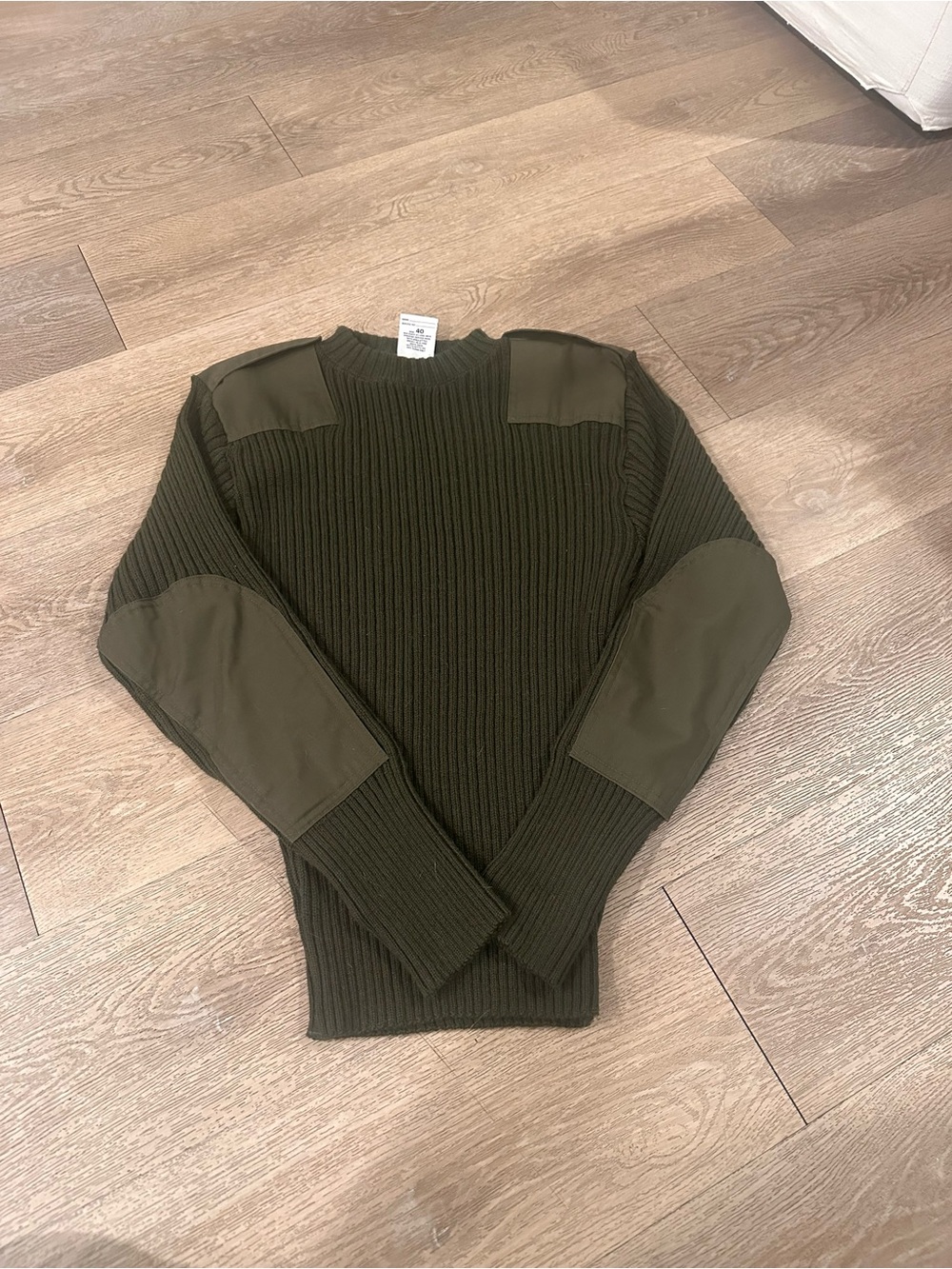 vintage military commando sweater